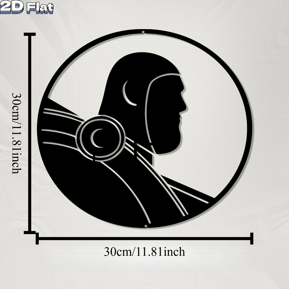 Modern Robot Aluminum Wall Art - مراجعة Office Tech Decor وسعره