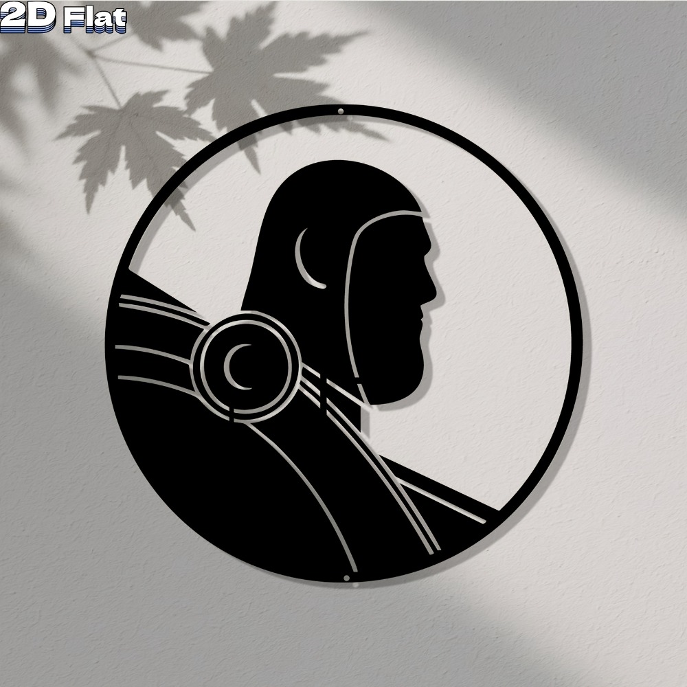 Modern Robot Aluminum Wall Art - مراجعة Office Tech Decor وسعره