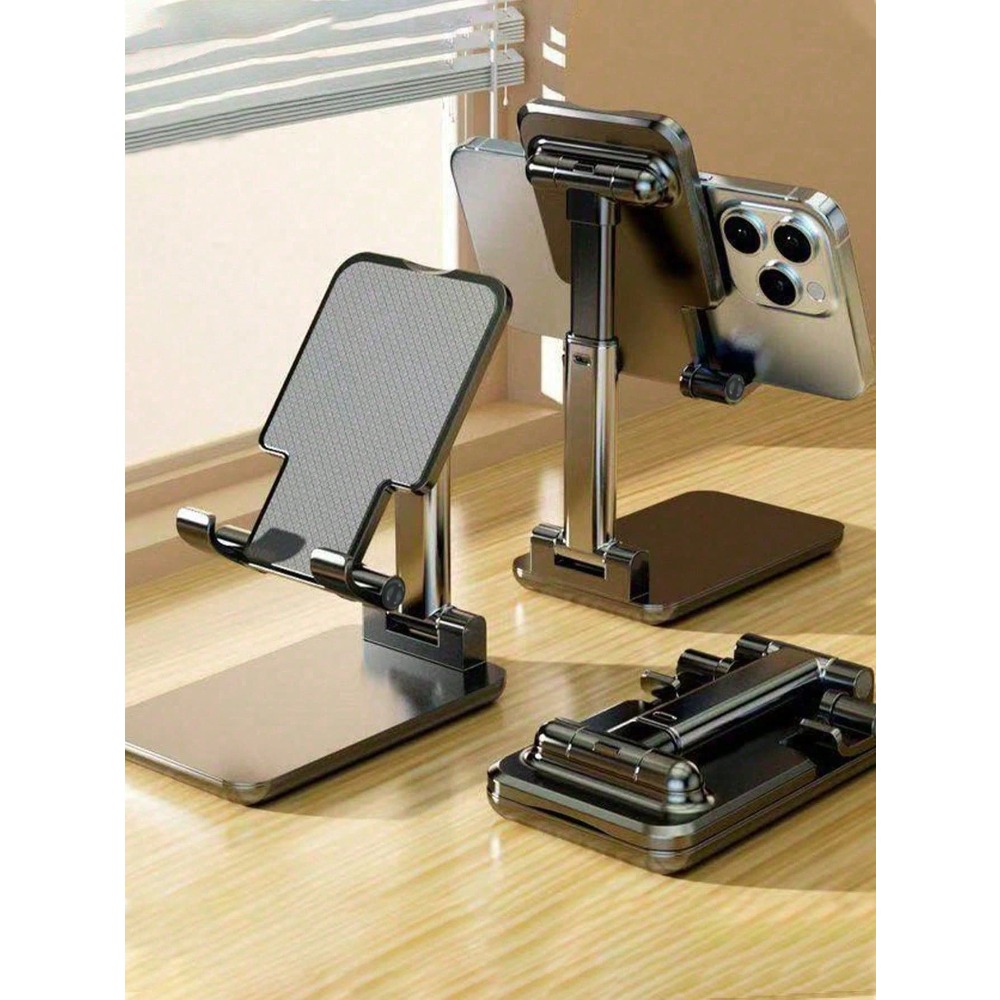 1pc Foldable Phone Stand, Adju - مراجعة Office Tech Desk وسعره