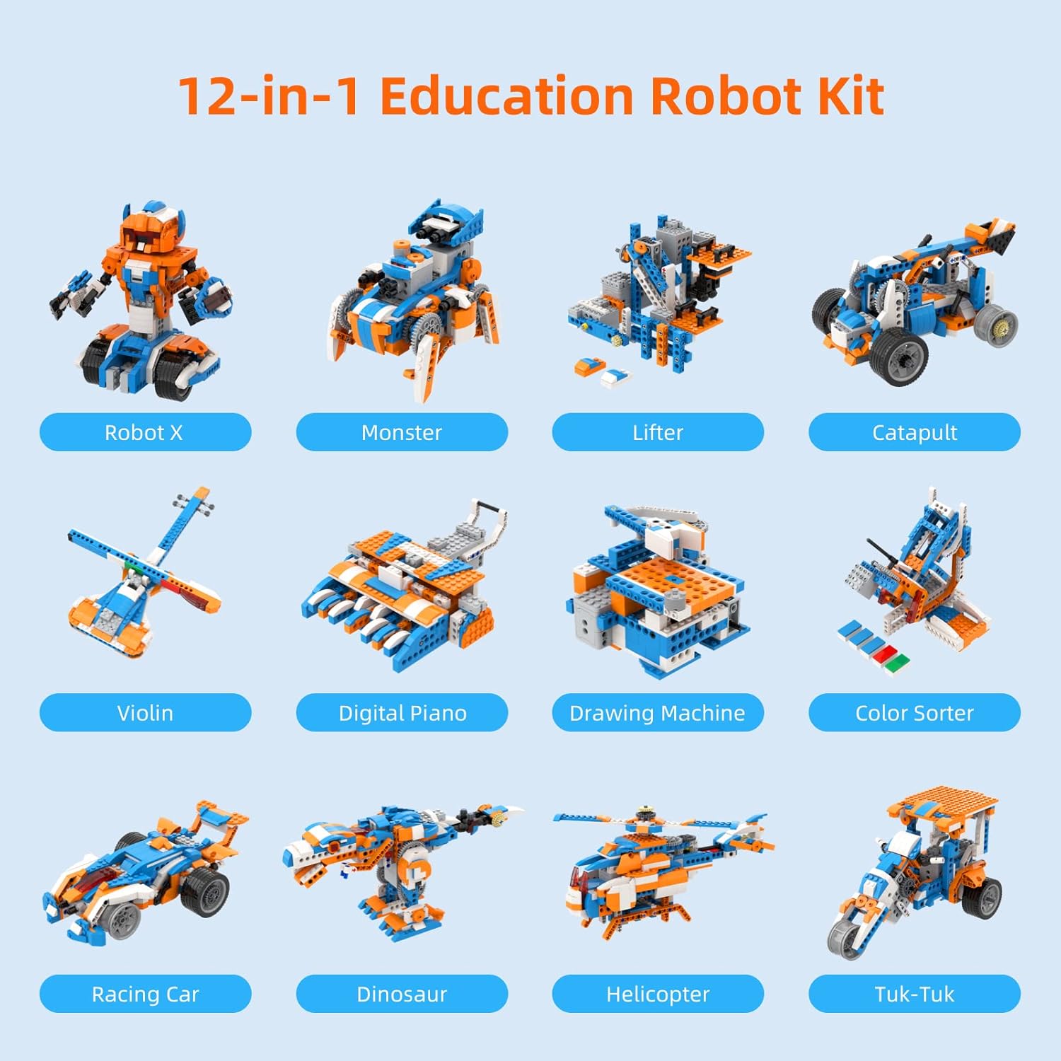Modern STEM Robot Building Kit - مراجعة Office Tech Decor وسعره
