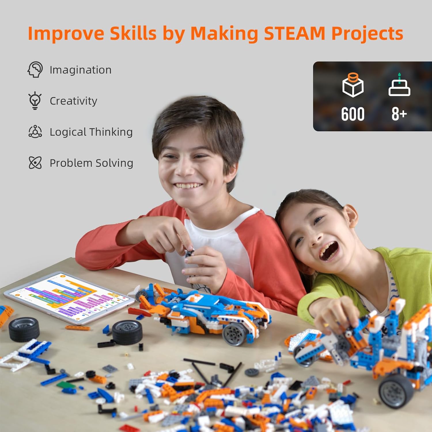 Modern STEM Robot Building Kit - مراجعة Office Tech Decor وسعره