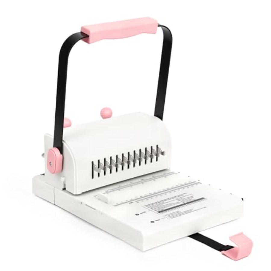DIY notebooks, albums, journal - مراجعة Binding Machine Comb وسعره