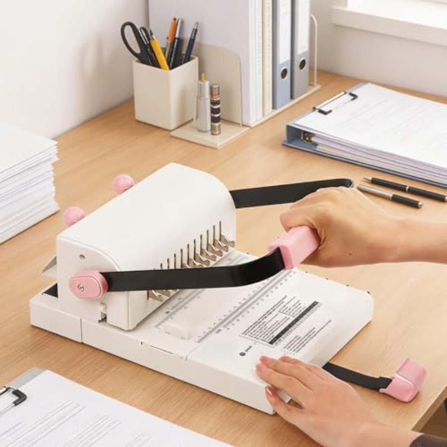 DIY notebooks, albums, journal - مراجعة Binding Machine Comb وسعره