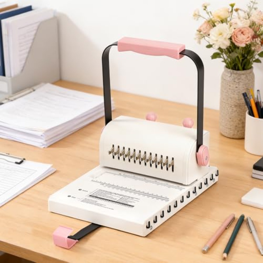 DIY notebooks, albums, journal - مراجعة Binding Machine Comb وسعره