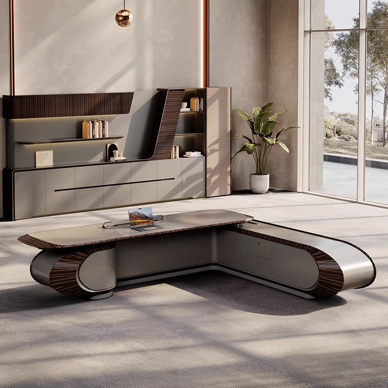 Modern Luxury Executive Office - مراجعة Office Tech Desk وسعره