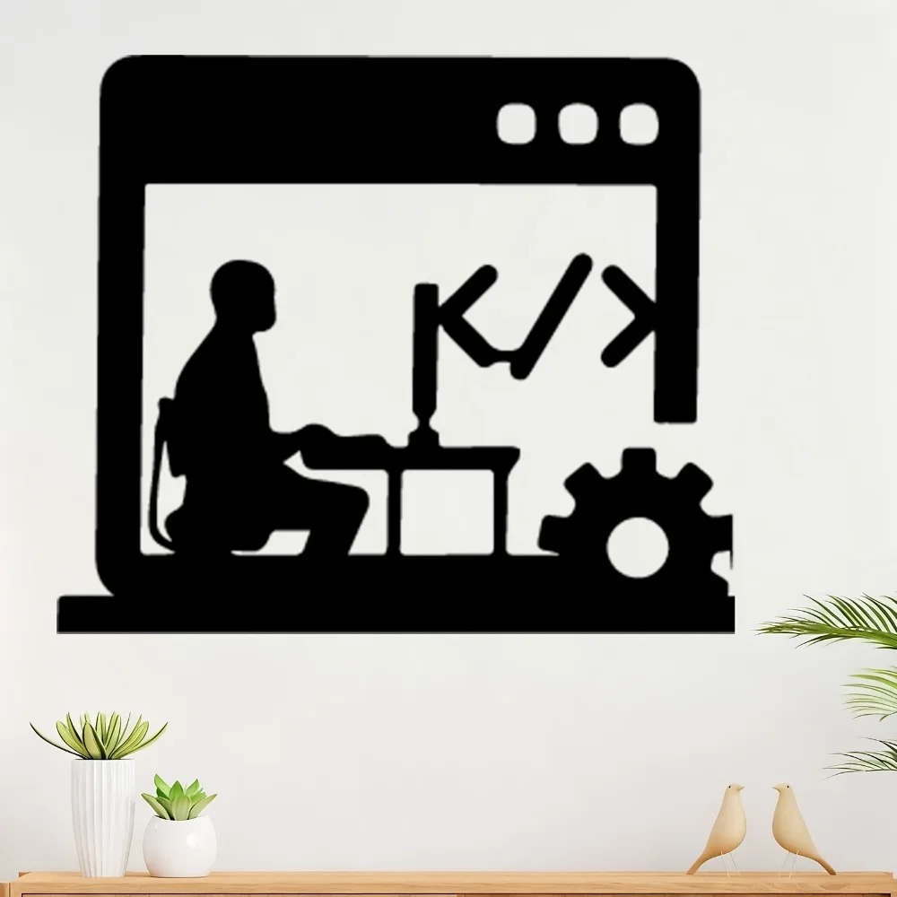 Metal Wall Art Decor Silhouett - مراجعة Office Tech Decor وسعره