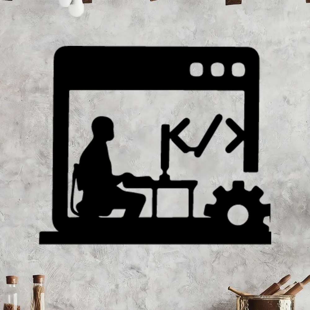Metal Wall Art Decor Silhouett - مراجعة Office Tech Decor وسعره