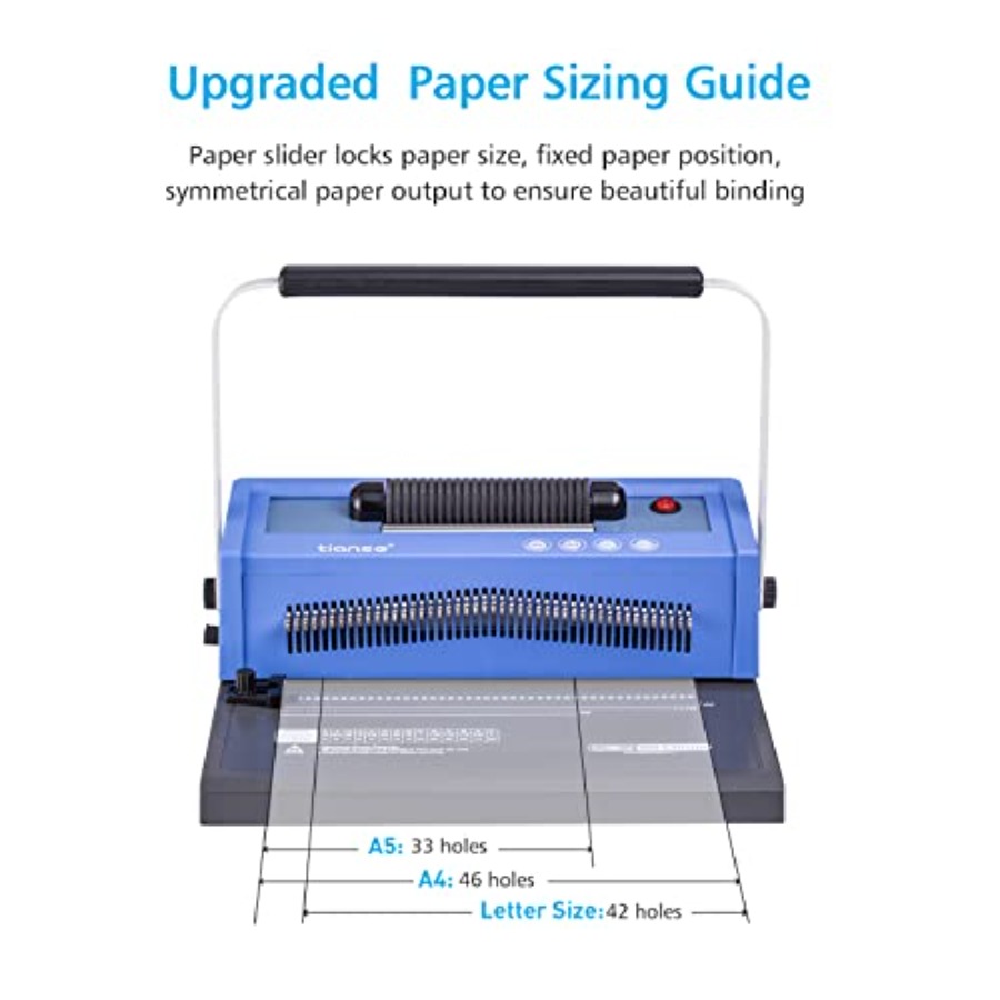 Spiral Coil Binding Machine fo - مراجعة Binding Machine Comb وسعره