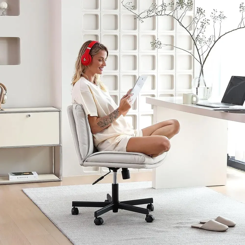 Wheeled Comfortable Desk Chair - مراجعة Office Tech Desk وسعره