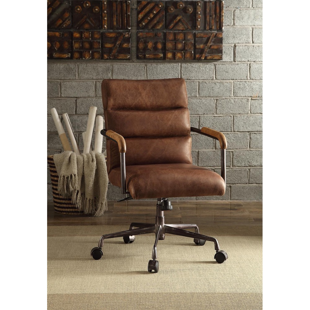 Harith Retro Brown Top Grain L - مراجعة Binding Machine Comb وسعره