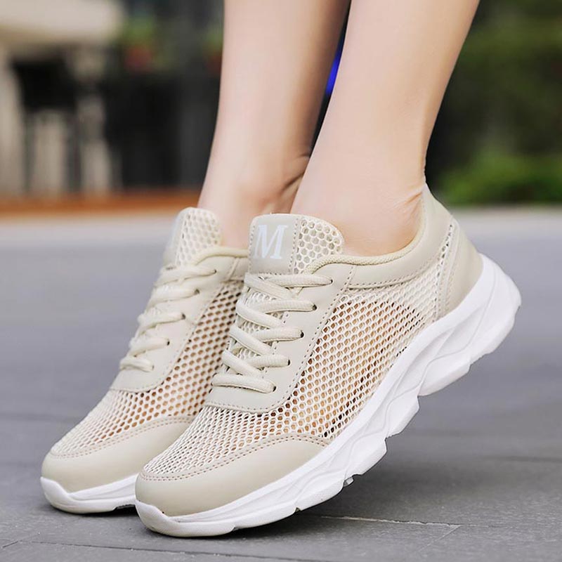 Summer Breathable Sneakers Wom - مراجعة Tech Office Pictures وسعره