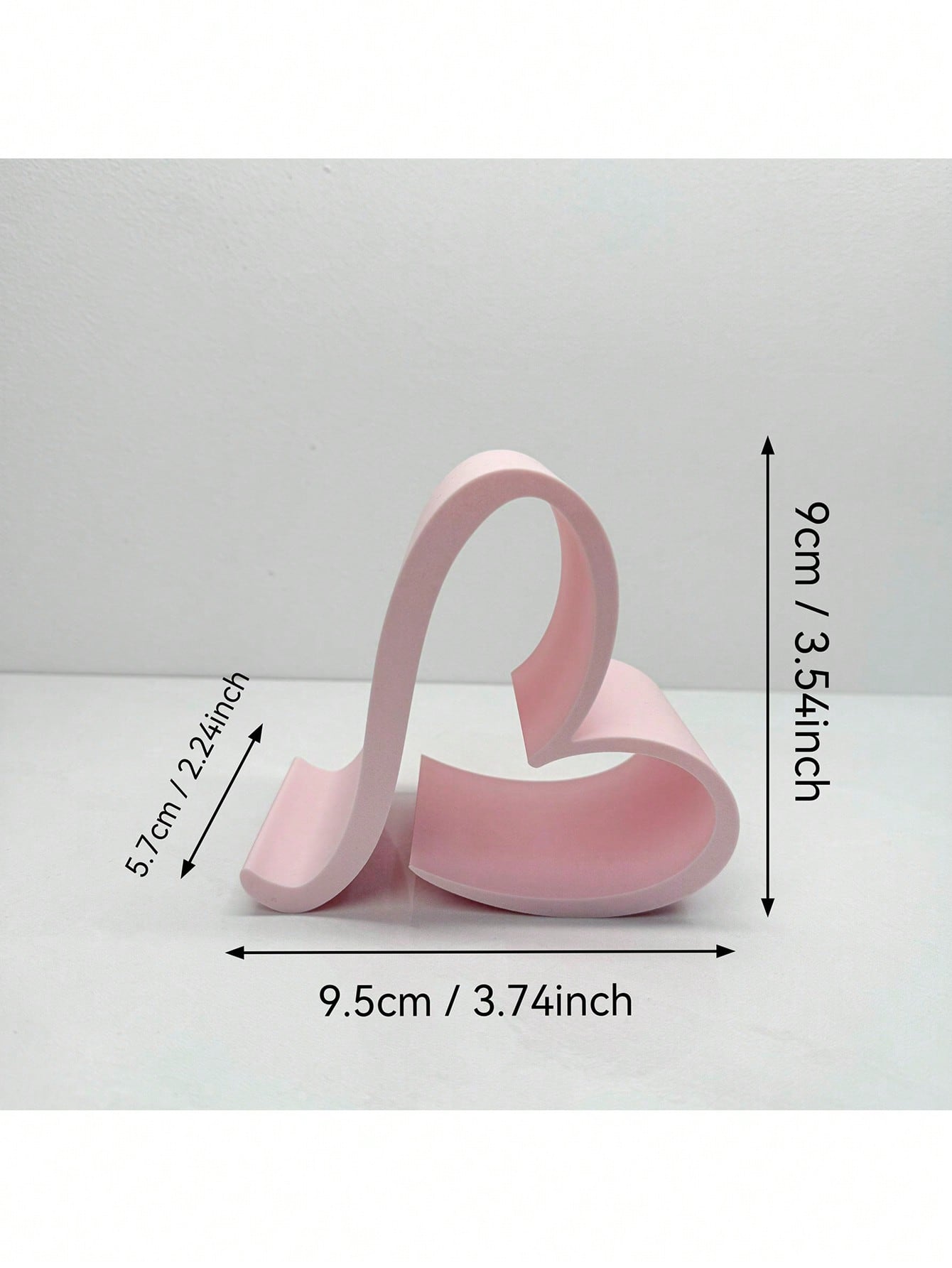 1pc Heart-Shaped Phone Holder  - مراجعة Office Tech Decor وسعره