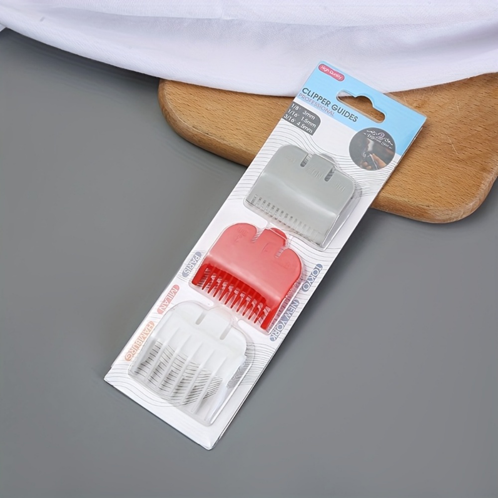 3-Piece Set of Hair Cutting Gu - مراجعة Binding Machine Comb وسعره