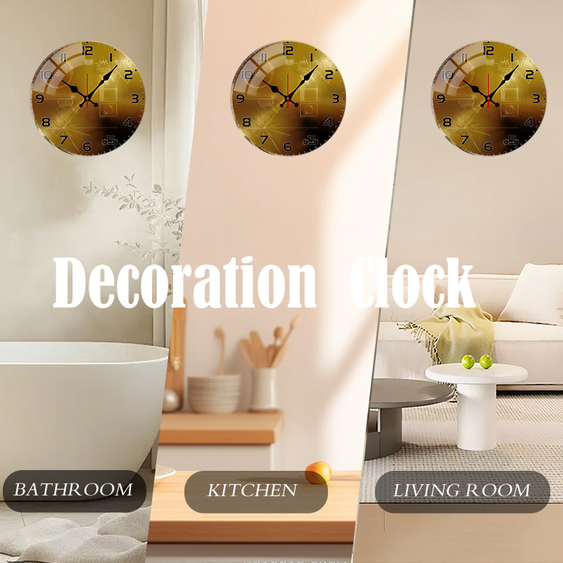 Tech Style Round Silent Acryli - مراجعة Office Tech Decor وسعره