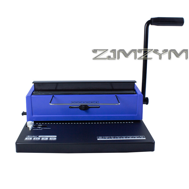 Square/Round Hole 34-hole Iron - مراجعة Binding Machine Comb وسعره