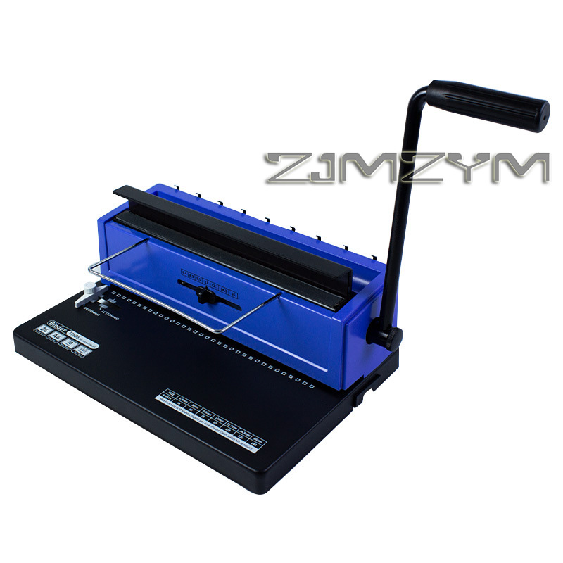 Square/Round Hole 34-hole Iron - مراجعة Binding Machine Comb وسعره