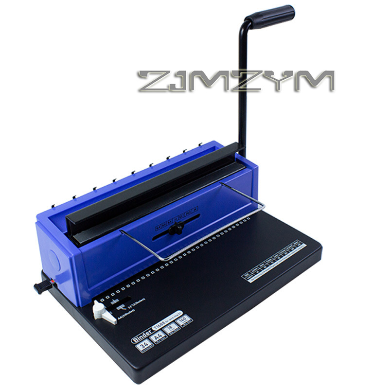 Square/Round Hole 34-hole Iron - مراجعة Binding Machine Comb وسعره