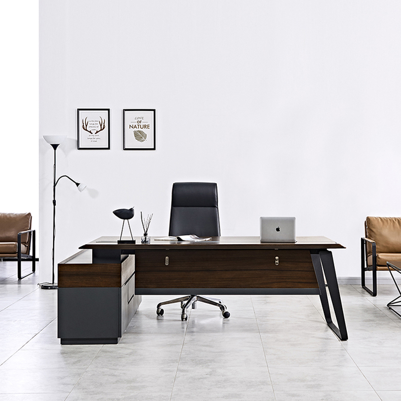 Modern Luxury Wooden Office De - مراجعة Office Tech Desk وسعره