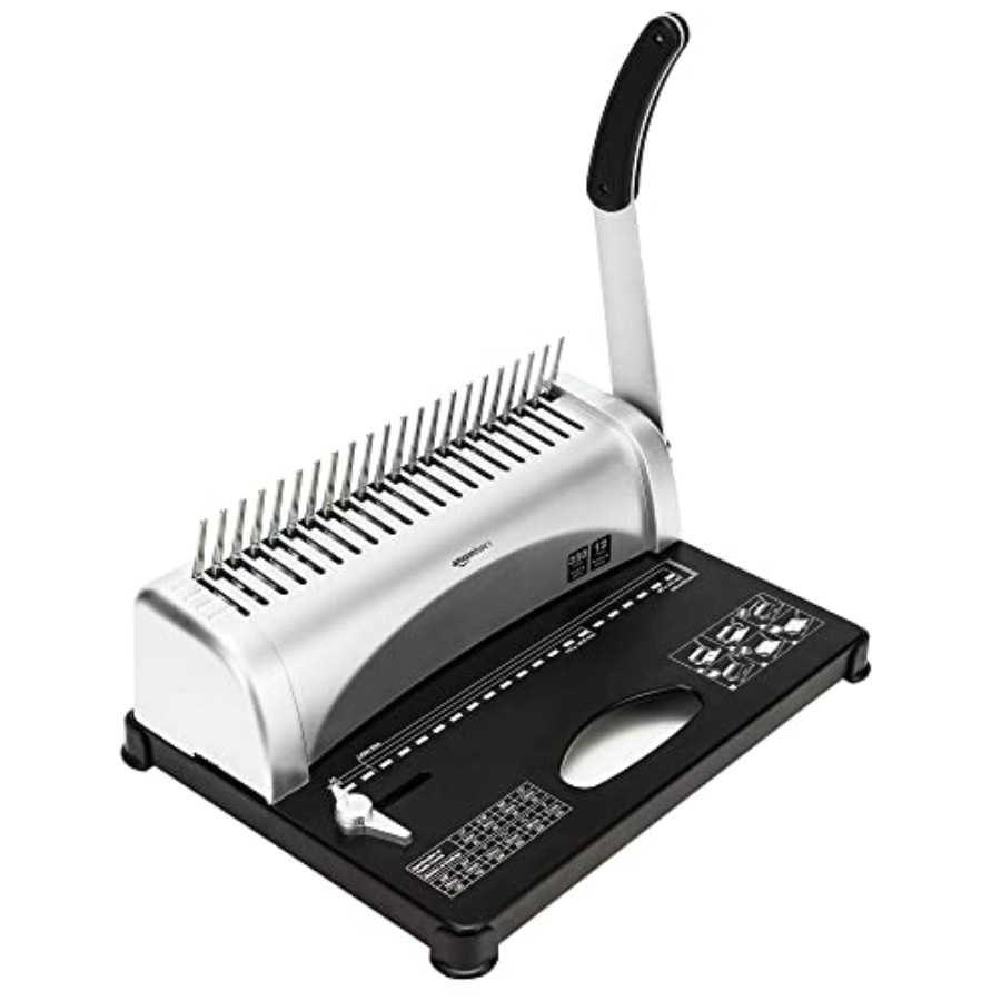 Basics Comb Binding Machine fo - مراجعة Binding Machine Comb وسعره