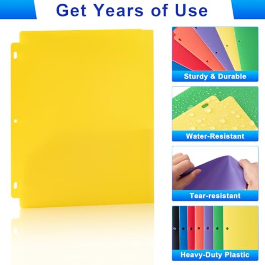 Plastic 3 Hole Punch Folders w - مراجعة Binding Machine Comb وسعره