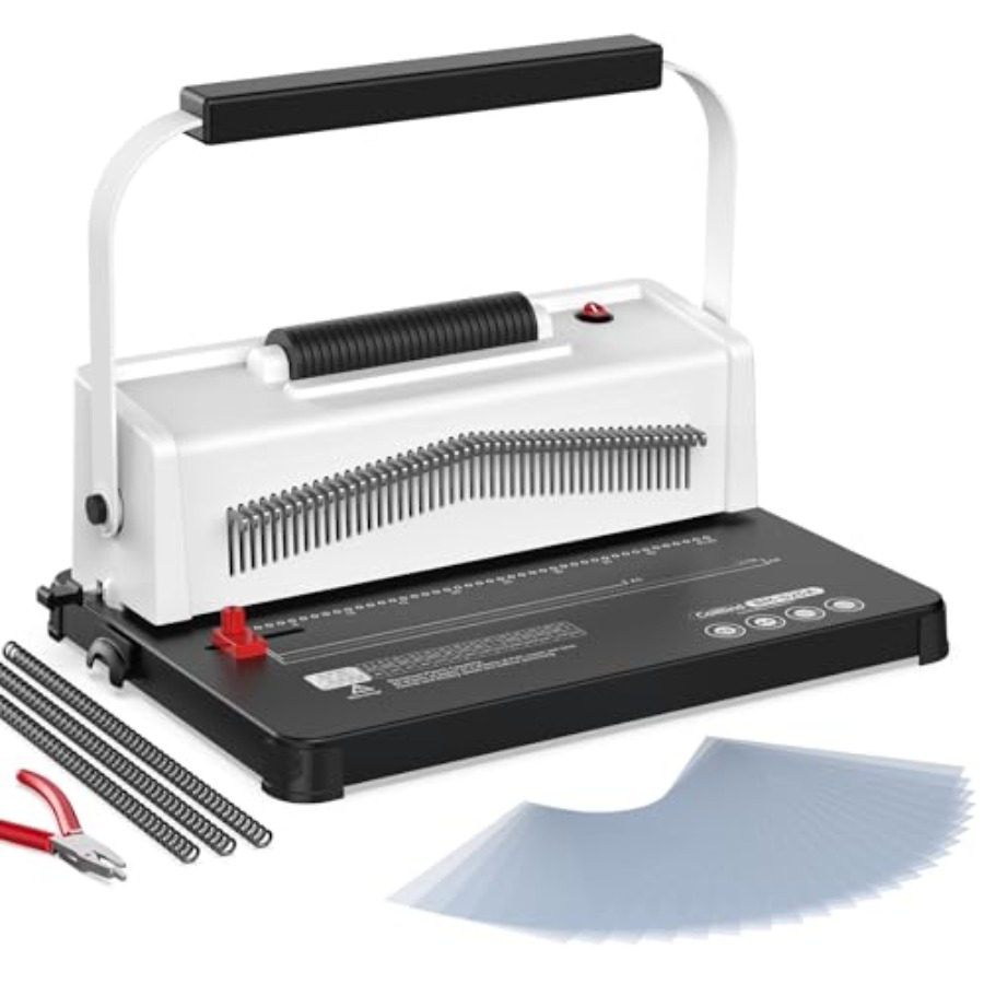 Spiral Coil Binding Machine fo - مراجعة Binding Machine Comb وسعره