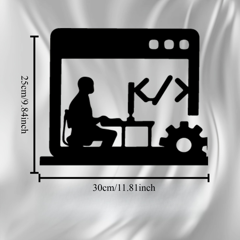 Metal Wall Art Programmer Gift - مراجعة Office Tech Decor وسعره