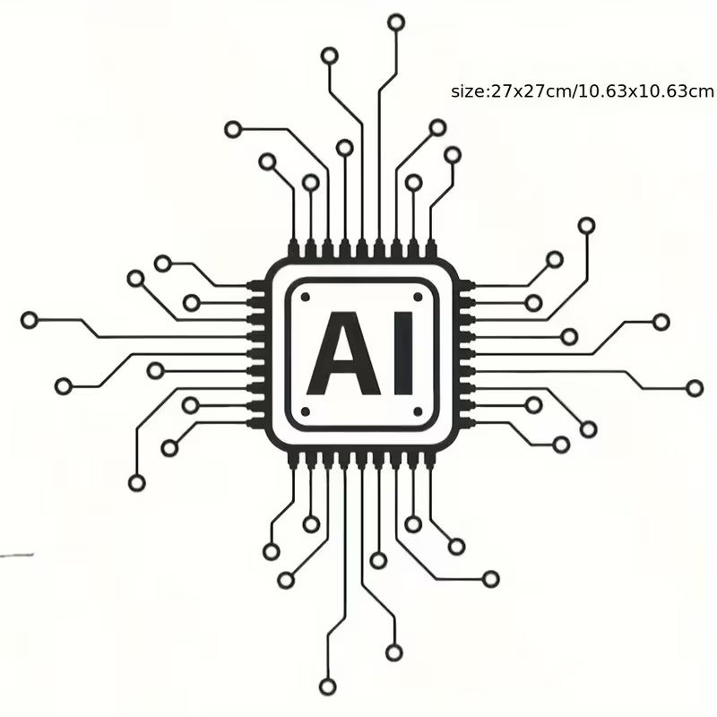 AI Technology Circuit Board Vi - مراجعة Office Tech Decor وسعره