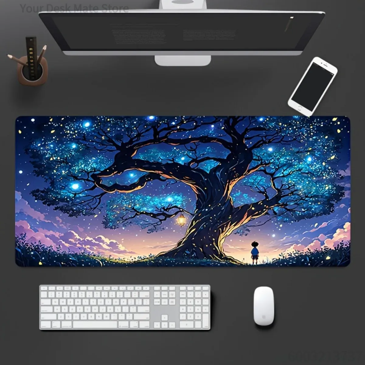 Gaming Desk Mat Rubber Non-sli - مراجعة Office Tech Desk وسعره