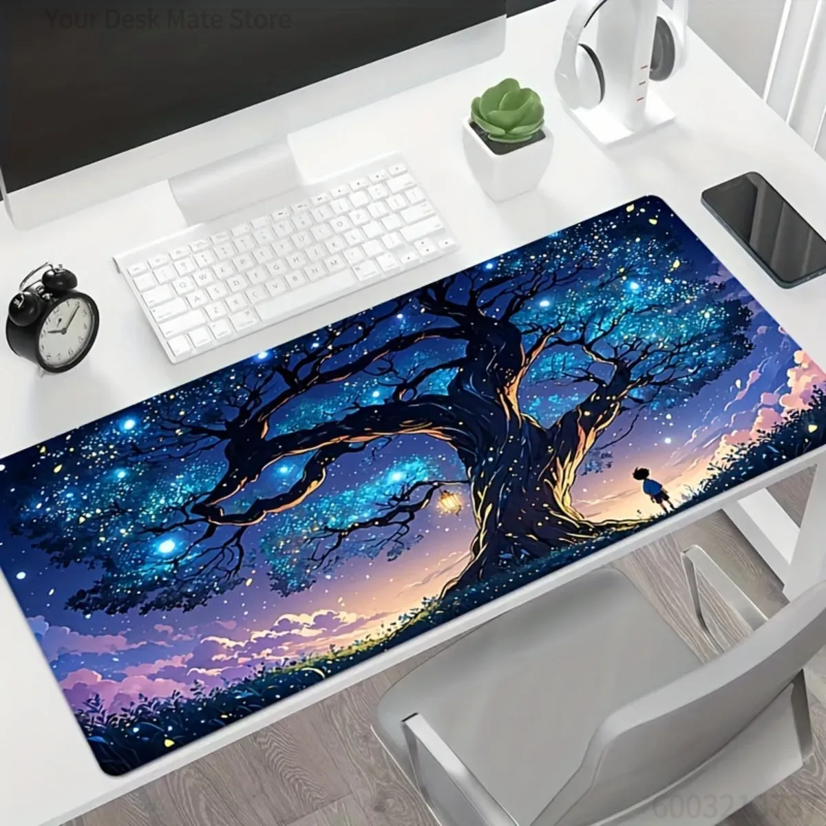 Gaming Desk Mat Rubber Non-sli - مراجعة Office Tech Desk وسعره