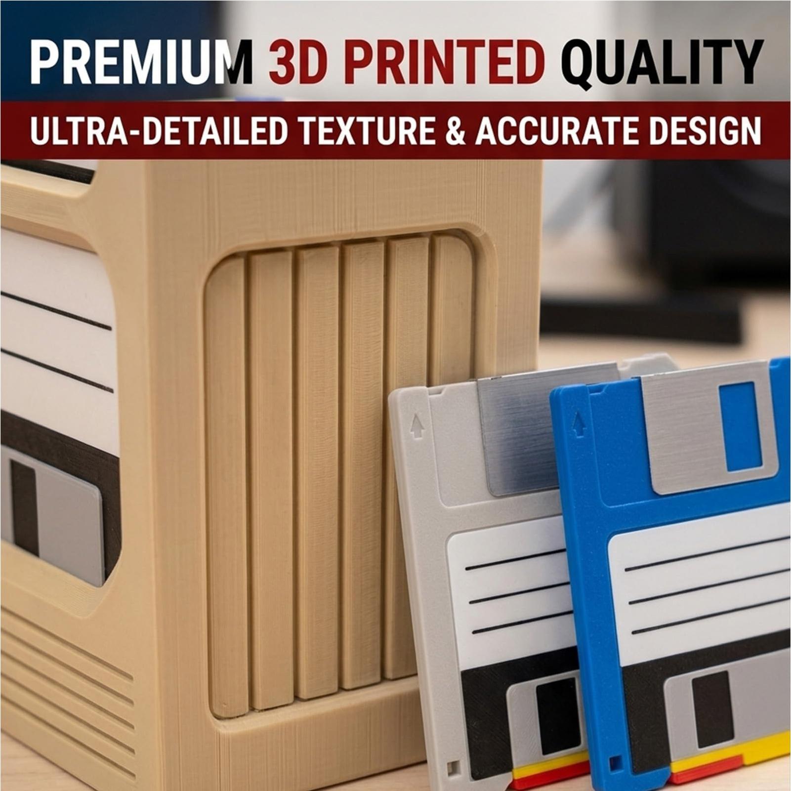 Retro Tech Coaster Holder Set  - مراجعة Office Tech Desk وسعره