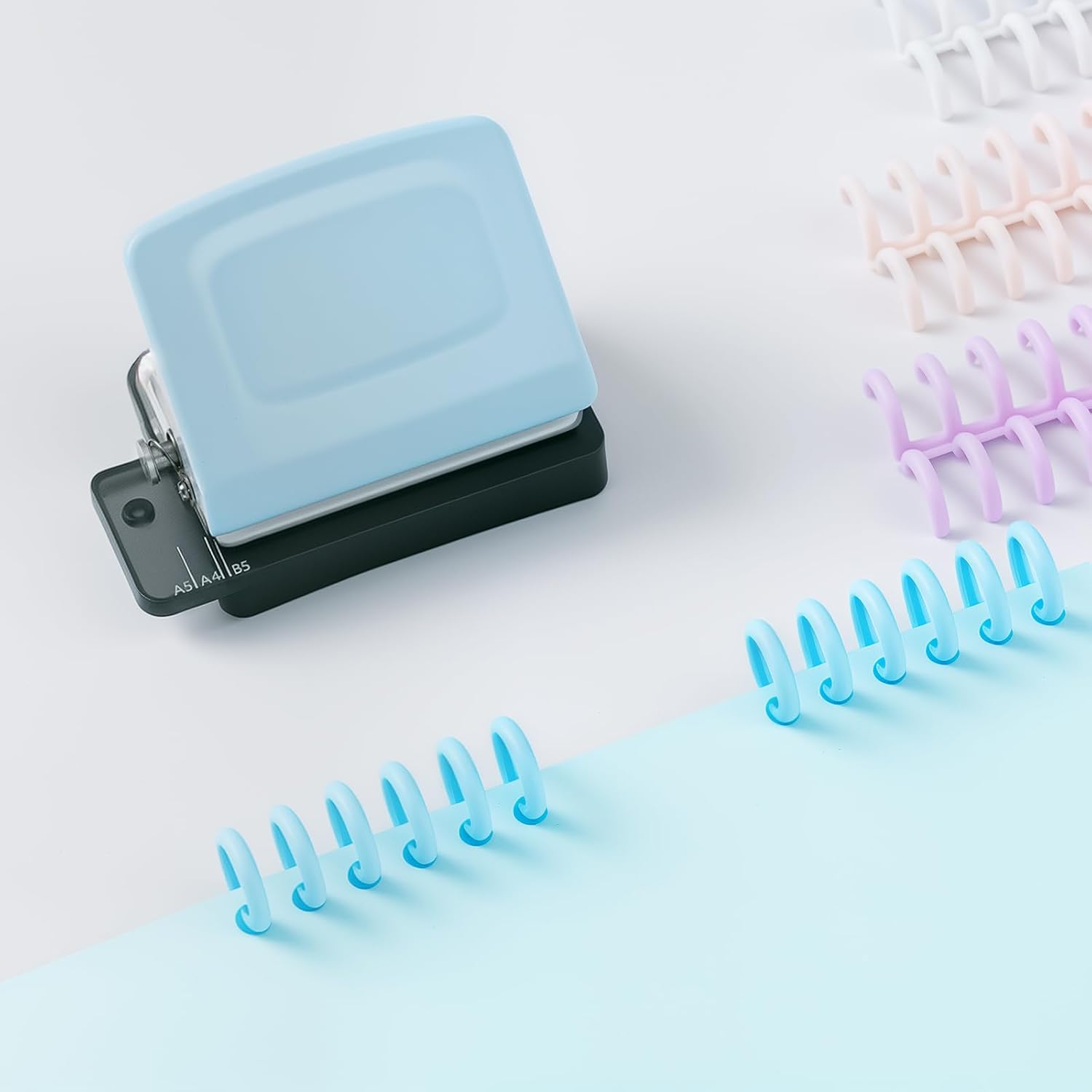 Mini 6-Hole Spiral Binding Mac - مراجعة Binding Machine Comb وسعره