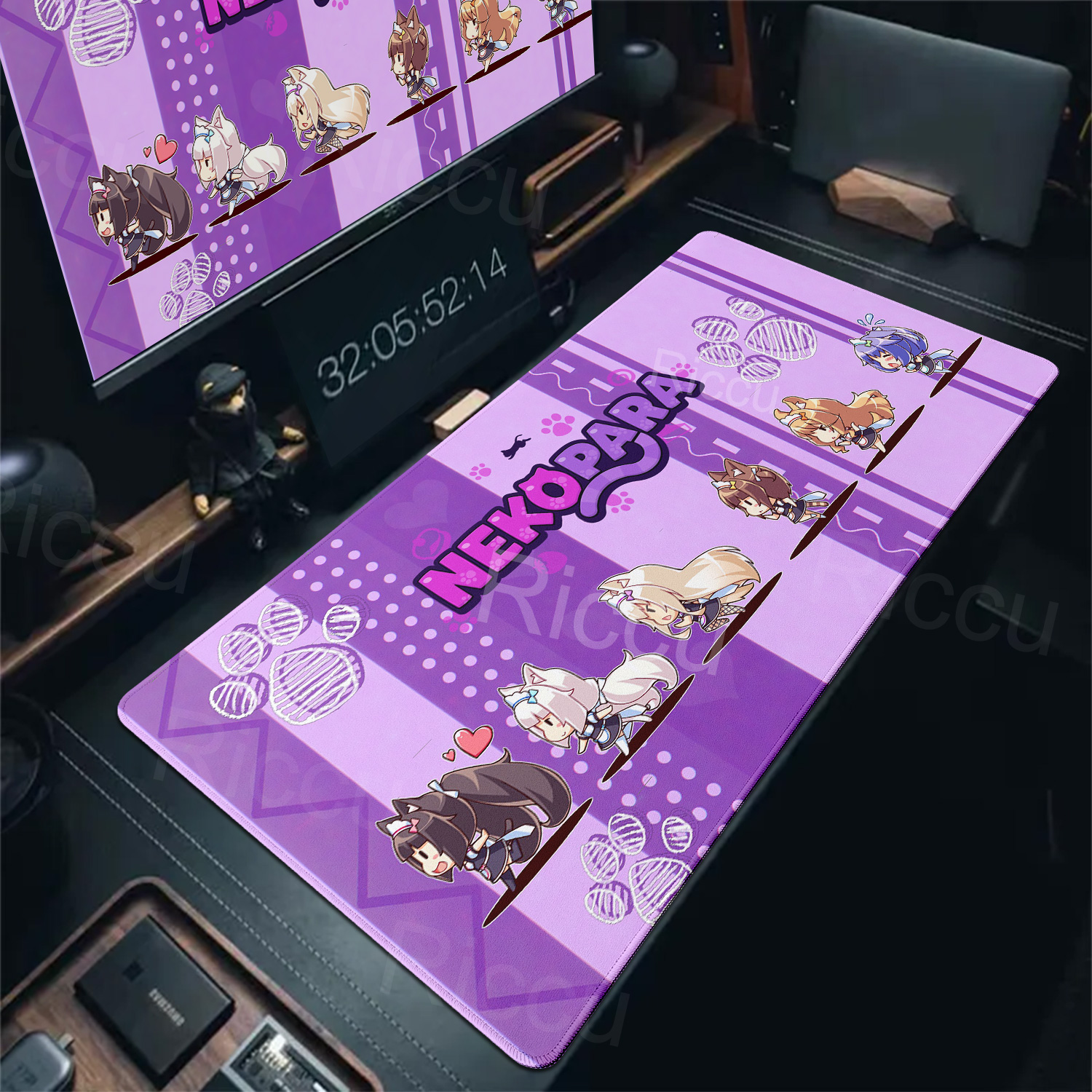 Nekopara XXL Home HD Computer  - مراجعة Office Tech Desk وسعره