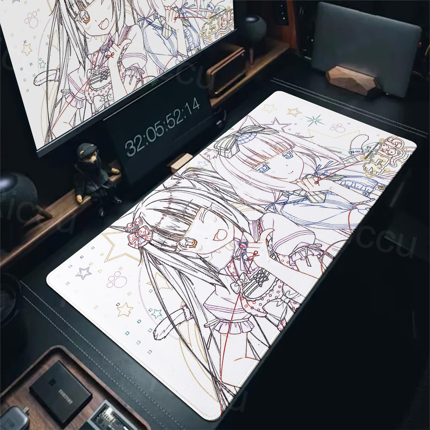 Nekopara XXL Home HD Computer  - مراجعة Office Tech Desk وسعره